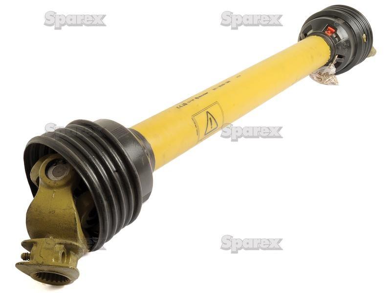 PTO Shaft - (Lz) Length: 1000mm, 1 3/8'' x 6 Spline Q.R. to 1 3/8'' x 6 Spline Q.R.