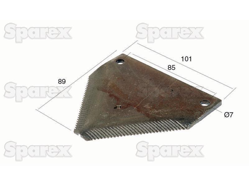 Feeder Wagon Blade for Lucas G CASTOR 80G