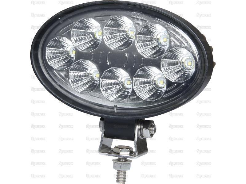 LED Work Light, Interference: Class 3, 2400 Lumens Raw, 10-30V for JCB 3C (Sitemaster 3C)