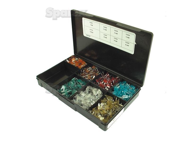Mini Blade Fuses Various & Holders (352 pcs.) Handipak