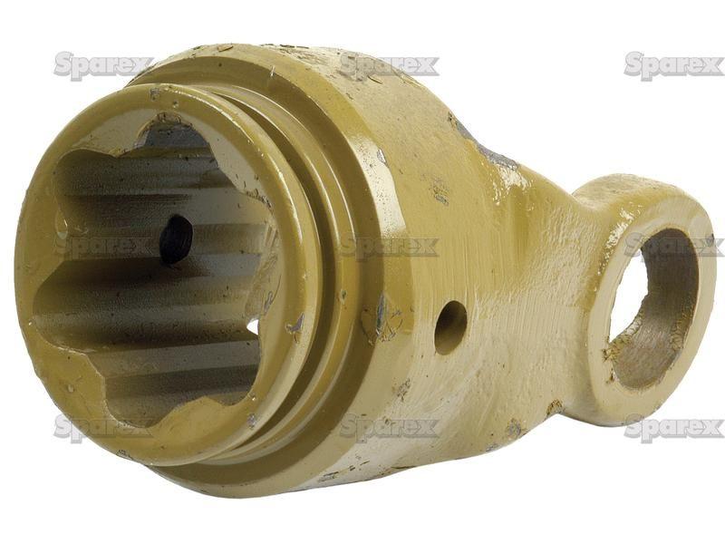 PTO Tube Yoke (U/J Size: 34 x 90mm) Profile: Star, Size: 51mm, Ref: S4. La Magdalena, Massey Ferguson, Walterscheid