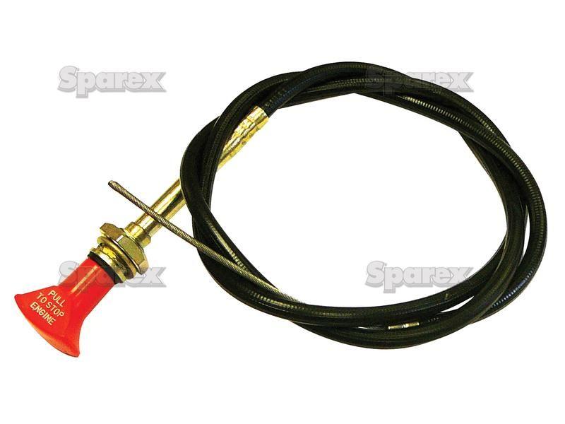 Engine Stop Cable - Length: 1090mm, Outer cable length: -mm. for Farmtrac 50