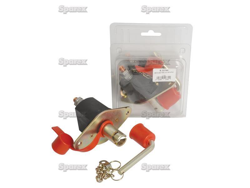 Battery Cut Off Switch - Heavy Duty, 250 Amps, 48V (Agripak)