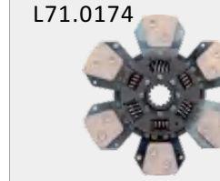 New Holland Clutch Disc 5120435