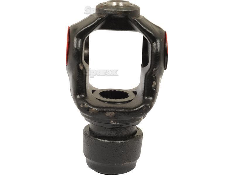 PTO Yoke - Quick Release With Auto Lock (U/J Size: 33.3 x 110.7 & 39.9 x 94.5mm) Size: 1 3/8''-21 Spline AGCO (700721797)