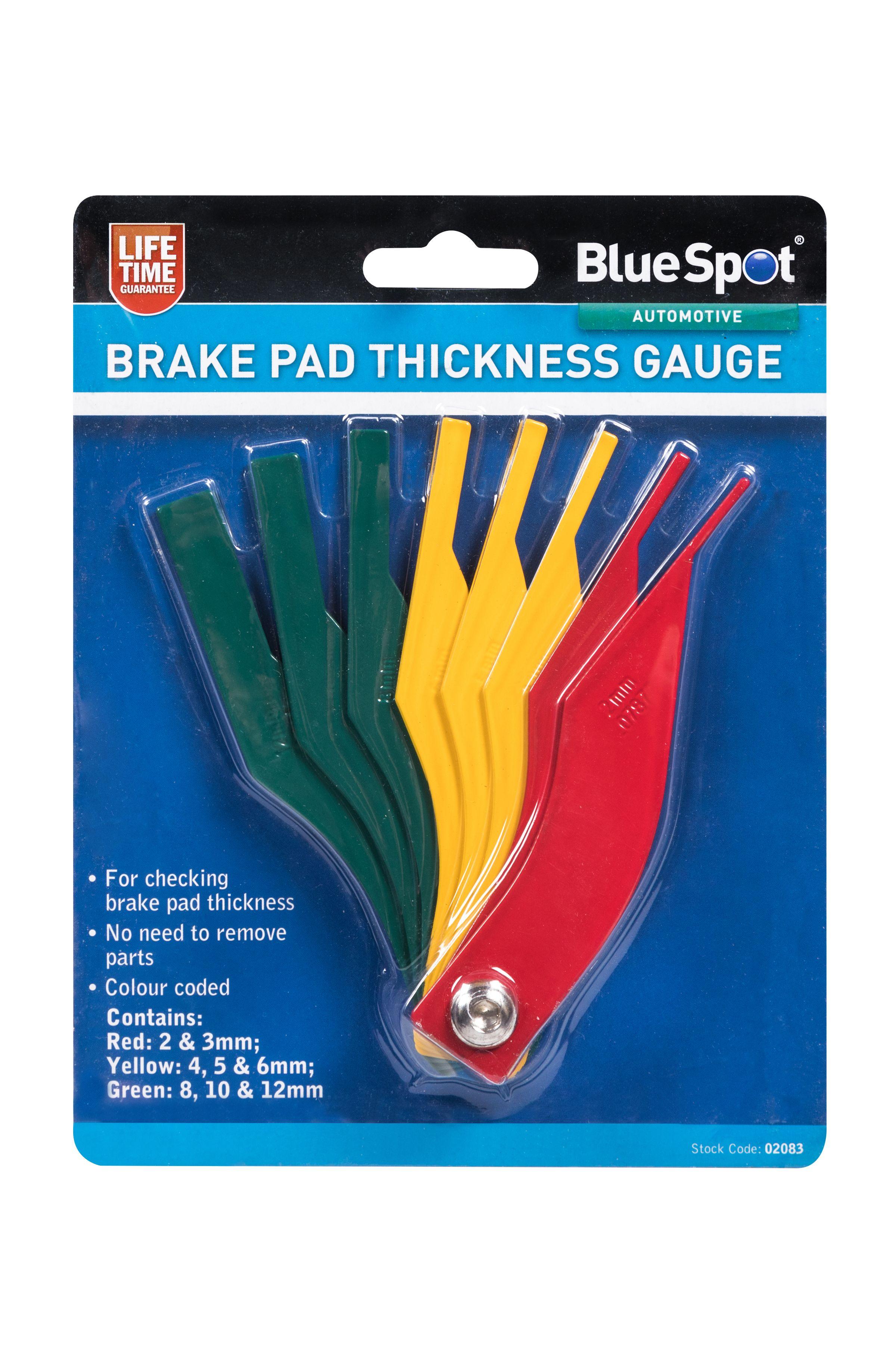 Blue Spot Tools Brake Pad Thickness Gauge