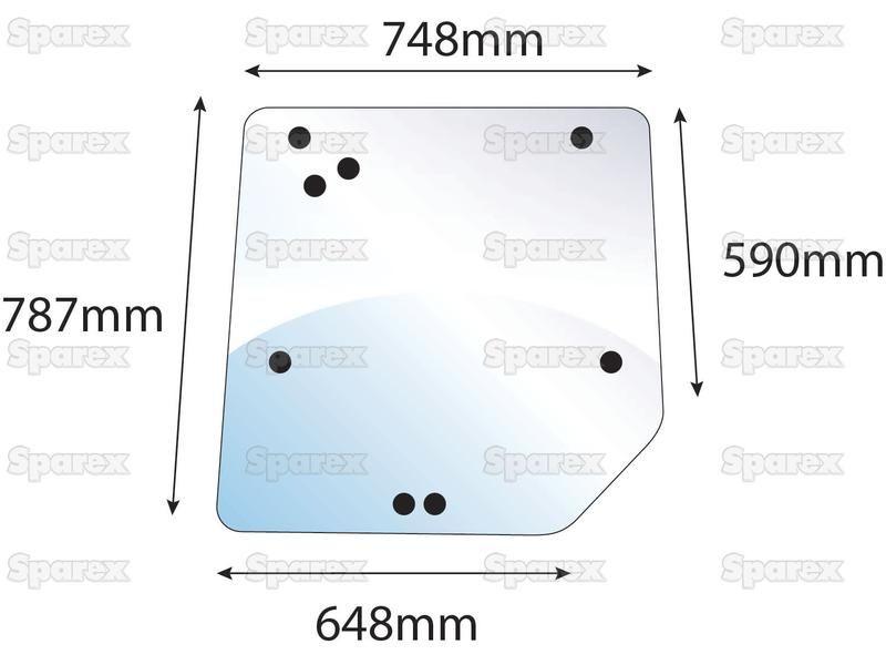 Rear Window for Massey Ferguson (3806581M2)
