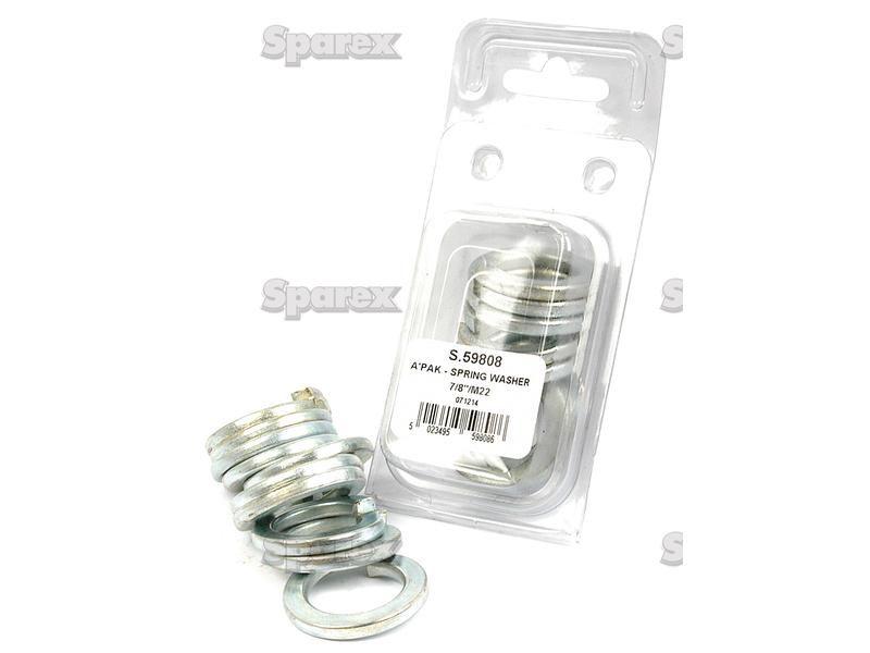 Imperial Spring Washer, ID: 7/8'' (Din 127B), 10 pcs. Agripak