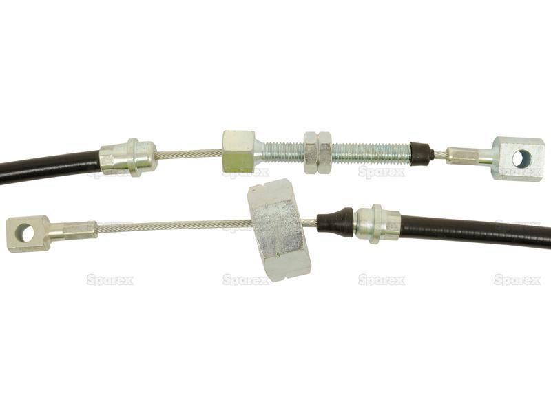 Brake Cable - Length: 792mm, Outer cable length: 465mm. for Case IH, Ford New Holland, Fiat
