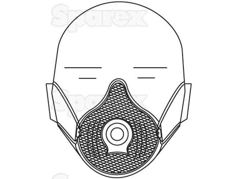 Moldex Disposable Dust Mask - FFP2D (Agripak 3 pcs.)
