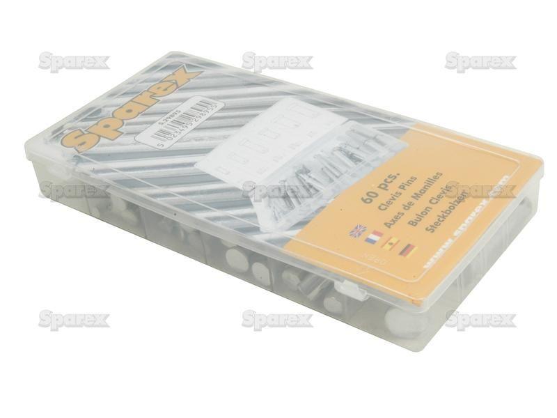 Imperial Clevis Pin Assortment 60 pcs Handipak