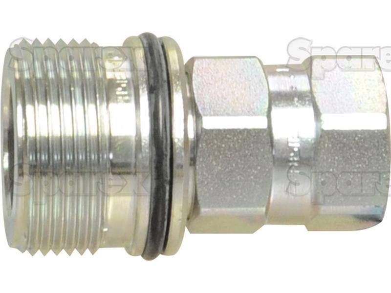 Poppet Valve Coupling Screw - Female - 1/2''BSP - CVV Series Faster S.p.A (CVV08 12 GAS FV, CVV0812GASFV)