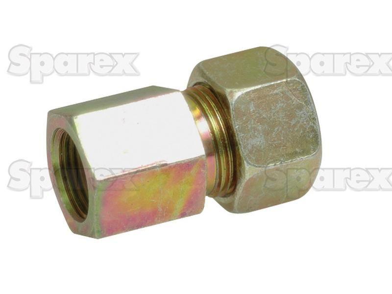 Hydraulic Metal Pipe Female Stud Coupling G.A.V. 22L - M26 x 1.5 PARKER HANNIFIN (GAI22LMCF)