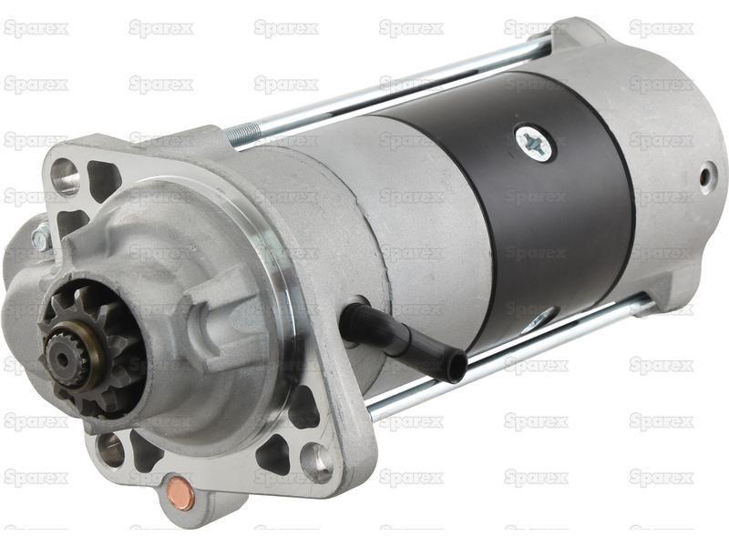 Starter Motor - 12V, Kw (Sparex) for John Deere (RE539696, RE549229, SE502558)