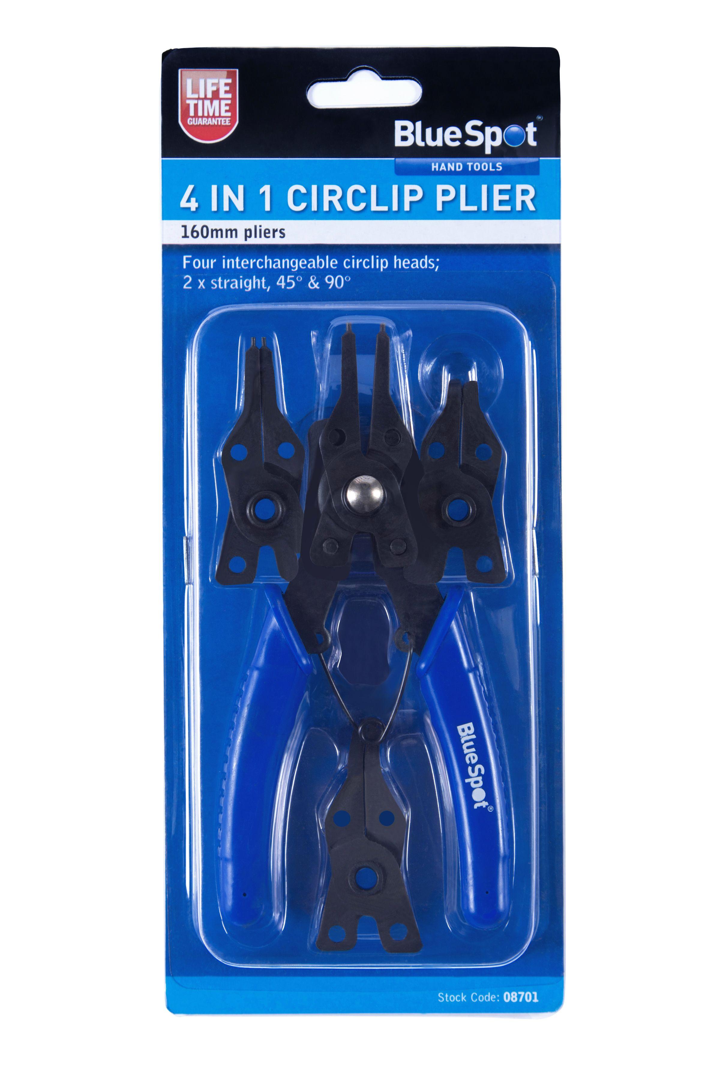 Blue Spot Tools 4 In 1 Circlip Plier