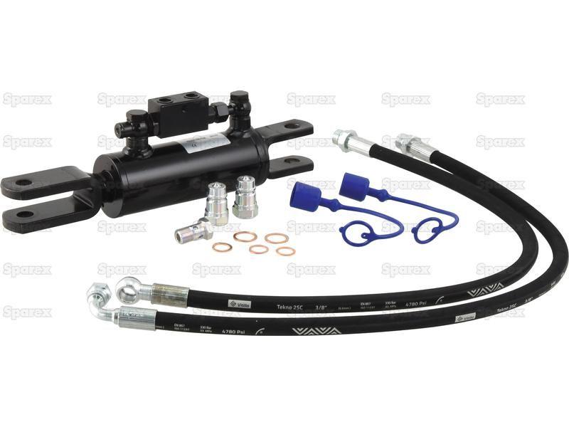 Hydraulic Levelling Box (Supplied with: Hoses), Min. Length: 370mm, Cylinder Bore: 63mm. for Ford New Holland