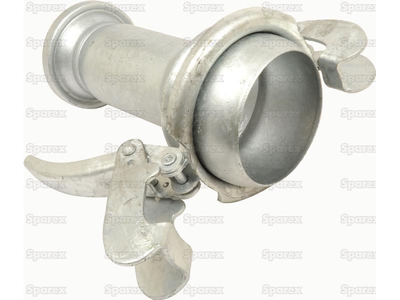Increaser 5" Female - 6" Male Galvanised B | for Bauer Slurry Equipment