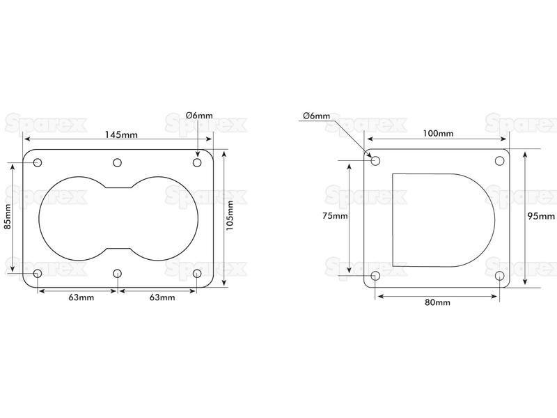 TIE DOWN RING-FLOOR MOUNTED
