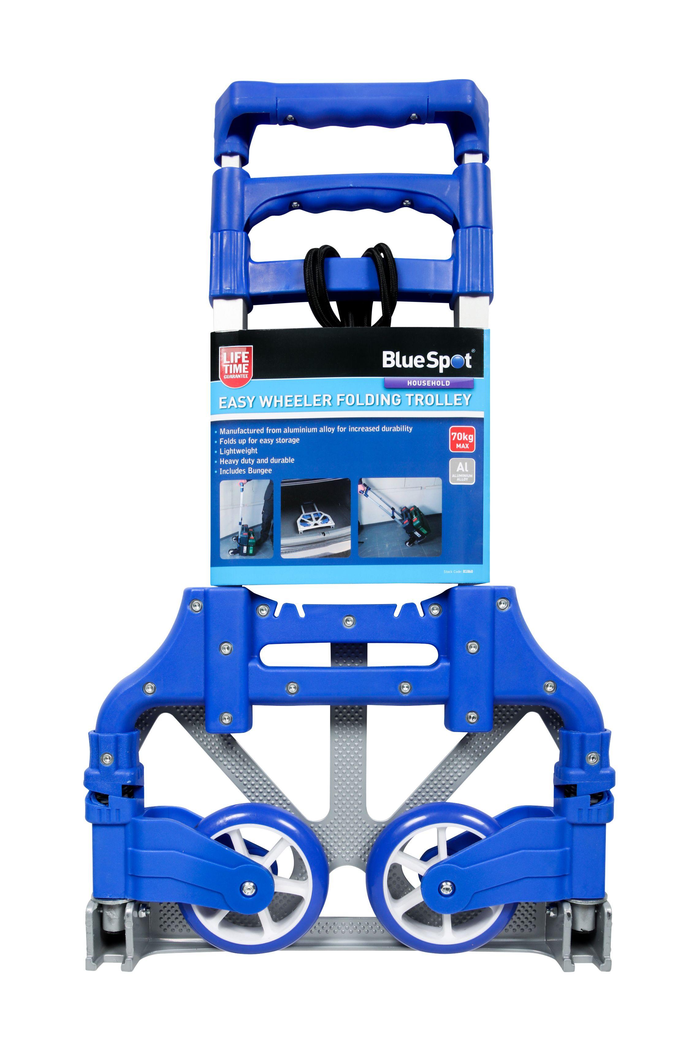Blue Spot Tools Easy Wheeler Folding Trolley (70KG Max)