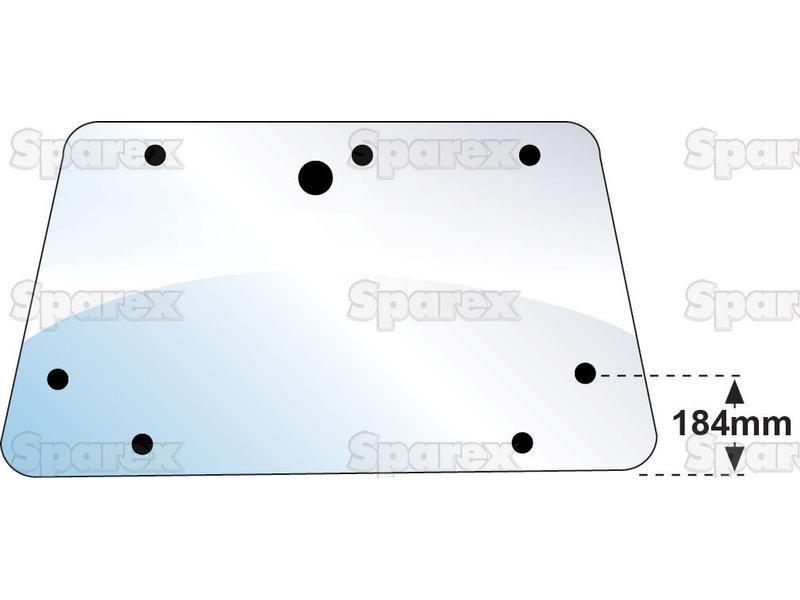 Rear Window for Massey Ferguson 399 (300 Series)