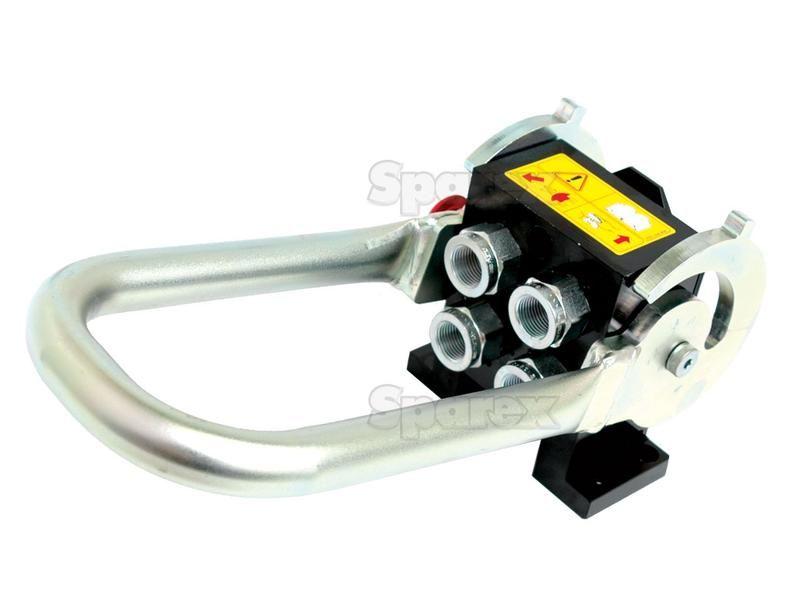 Faster Multiport Coupling - 4 Ports 1/2 & 3/4'' Body x 1/2 & 3/4'' BSP Female Thread (Fixed Part) Faster S.p.A (2P510-4-A F C, 2P5104AFC, 2P510-4-AFC)