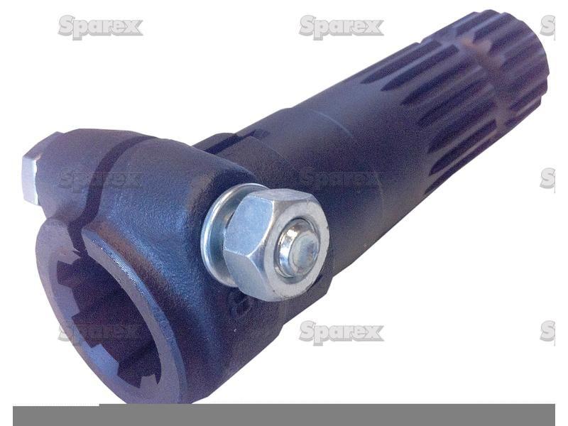 PTO Adaptor - Female spline 1 3/8'' - 6 x Male spline 1 3/4'' - 20 with Clamp Bolt.