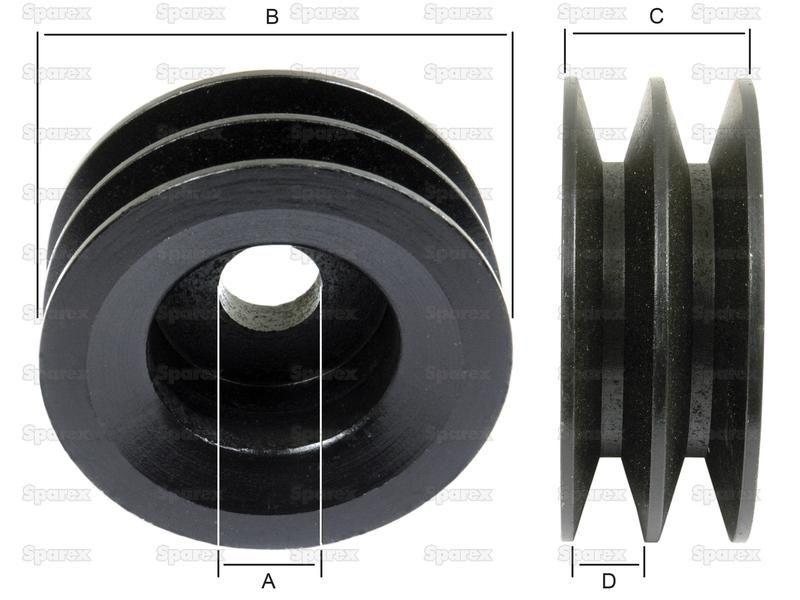 Alternator Pulley Iskra (16905923)
