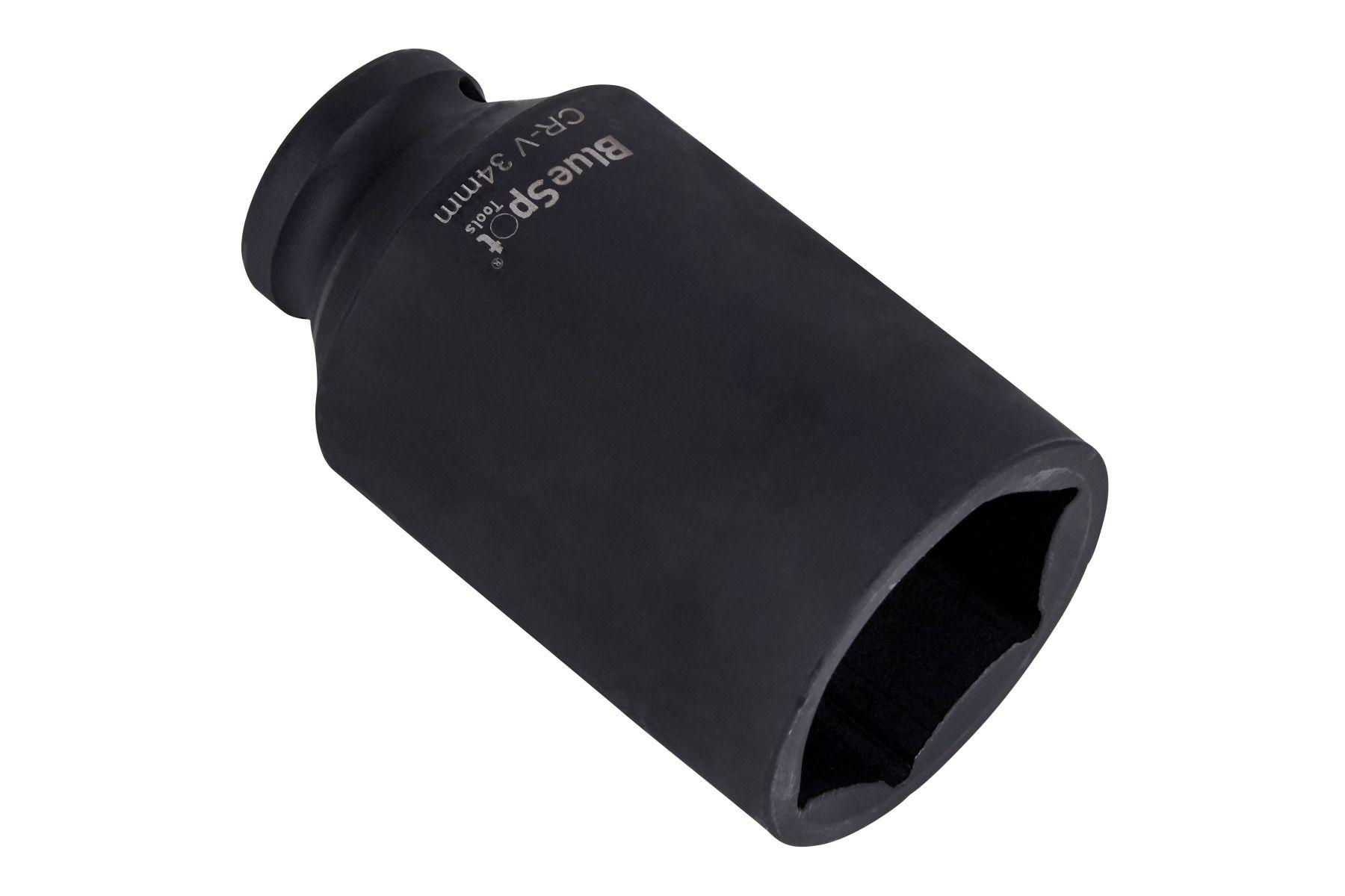 Blue Spot Tools Individual 34mm 1/2" Deep Impact Hex Socket