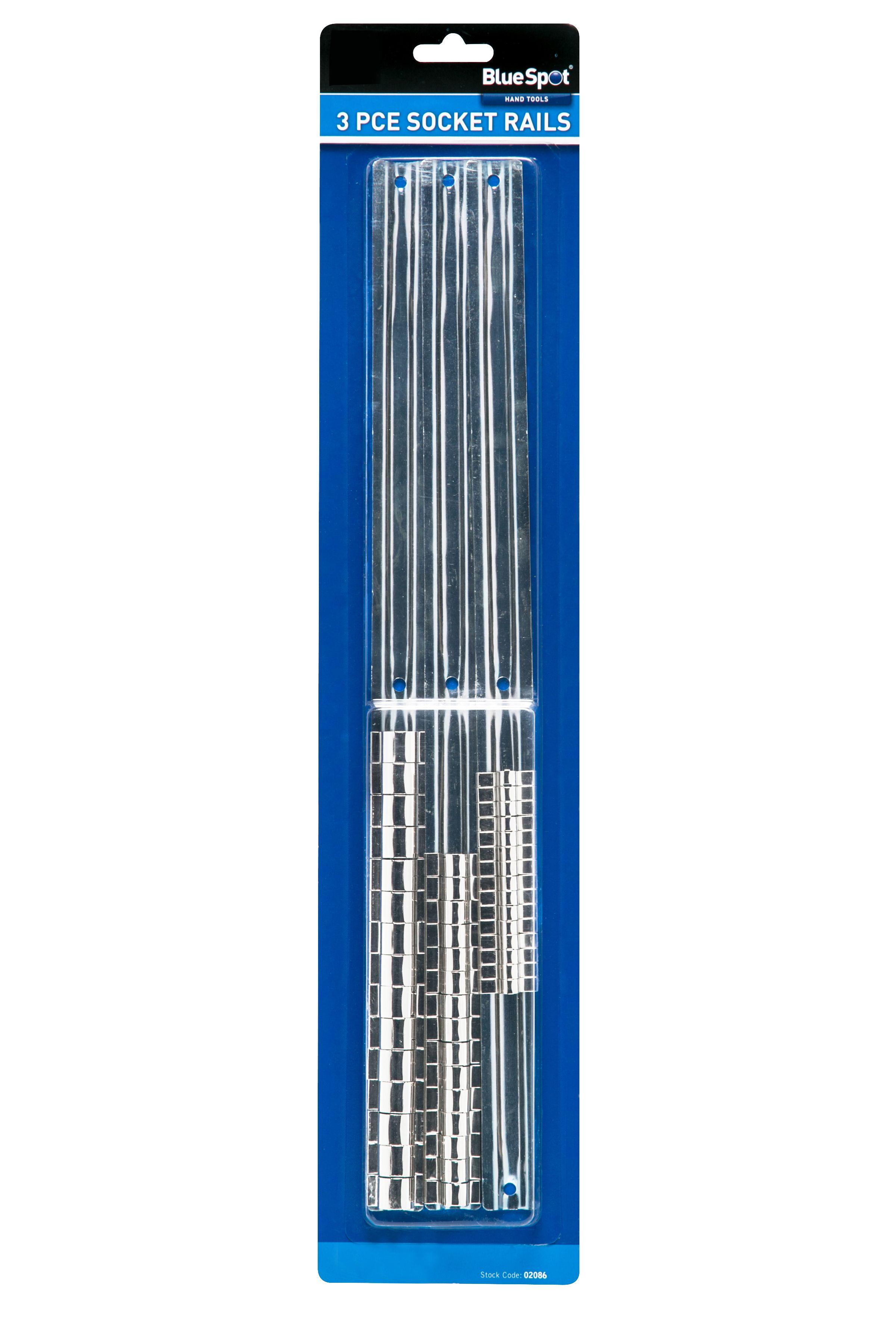Blue Spot Tools 3 PCE Socket Rails
