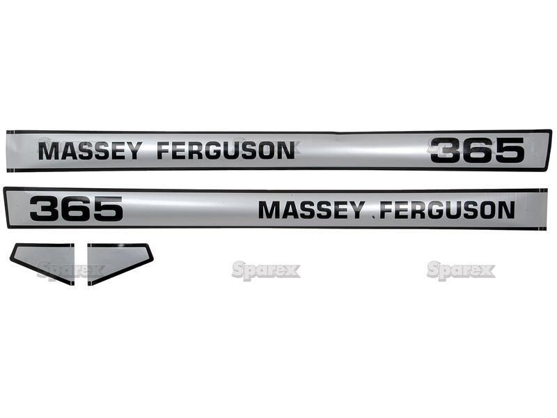 Decal Set - Massey Ferguson 365 for Massey Ferguson