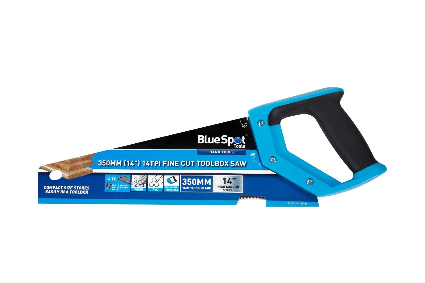 Blue Spot Tools 14" 14Tpi Fine Cut Toolbox Saw