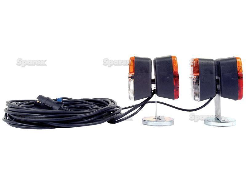 Halogen Lighting Set, Cable length: 7.5M, Max. extension: 4M