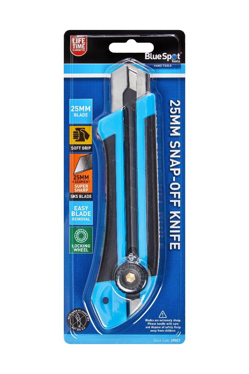 Blue Spot Tools 25mm Plastic Snap-Off Knife