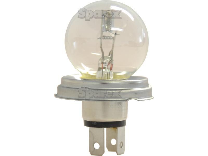 Halogen Head Light Bulb, 24V, 50W, P45t Base Lucas (429, LLB429)