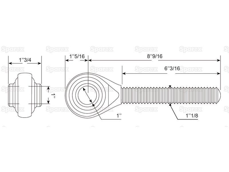 Top Link - Ball End (Cat.2)