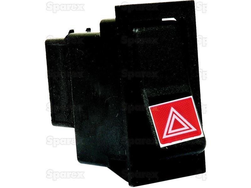 Rocker Switch - Hazard, 2 Position (On/Off)