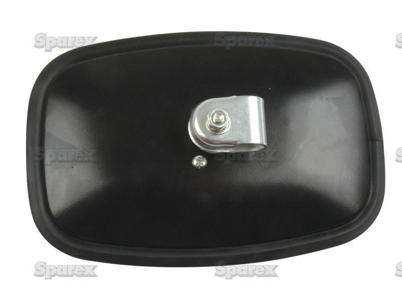 Mirror Head Flat Rectangular | Height: 198mm Width: 130mm Arm Ø: 12 - 15mm