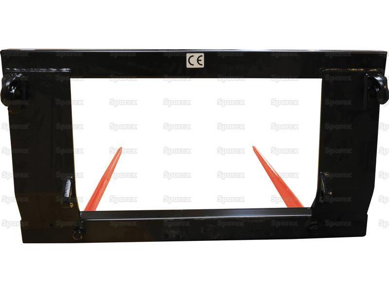 Bale Frame - 2 x M22 x 1100mm Tines (SHW Brand)