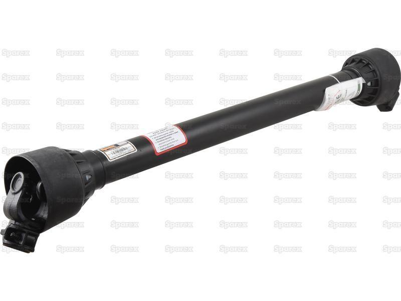 PTO Shaft - (Lz) Length: 1010mm, 1 3/8'' x 6 Spline Q.R. to 1 3/8'' x 6 Spline Q.R.