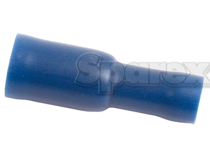 Pre Insulated Bullet Terminal, Standard Crimp - Female, 5.0mm, Blue (1.5 - 2.5mm)