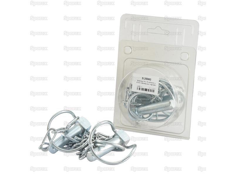 Stabiliser Pin, Pin Ø14mm x 67mm (2 pcs. Agripak)