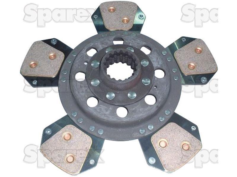David Brown 1690/1594/1694 Clutch Plate Main, 12" x 1.3/4", 17 Spline | k202826