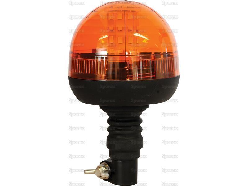 LED Beacon (Amber), Interference: Class 3, Flexible Pin, 12-24V