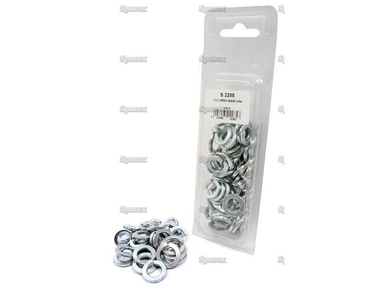 Imperial Spring Washer, ID: 5/16 - 1/2'' (Din 127B), 80 pcs. Agripak