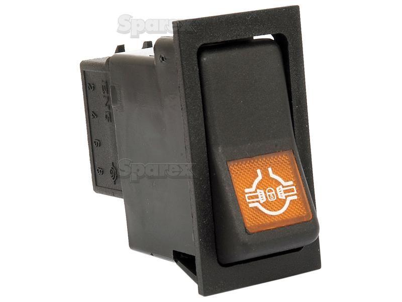 Rocker Switch - Diff. Lock, 2 Position (On/Off) for Massey Ferguson 399 (300 Series)