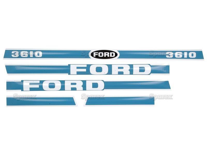 Decal Kit-Ford 3610 for Ford New Holland 4610 (10 Series)
