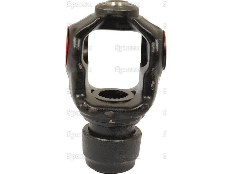 PTO Yoke - Quick Release With Auto Lock (U/J Size: 33.3 x 110.7 & 39.9 x 94.5mm) Size: 1 3/8''-6 Spline