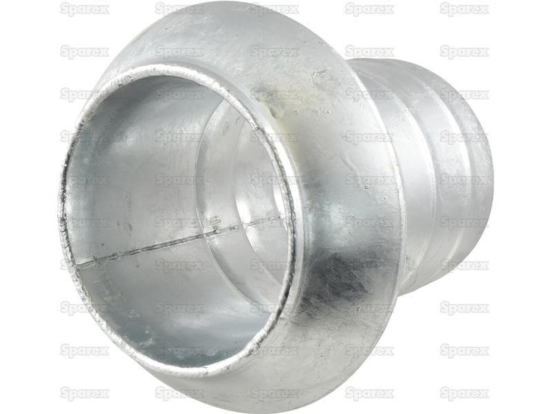 Coupling with Hose End - Male 8'' (216mm) x8'' (200mm) (Galvanised)