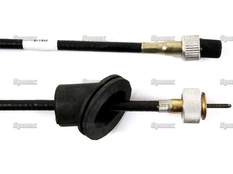 Drive Cable - Length: 1278mm, Outer cable length: 1247mm. for Ford New Holland (82847522, 83983613, E9NN17365AA, E9NN17366AA)