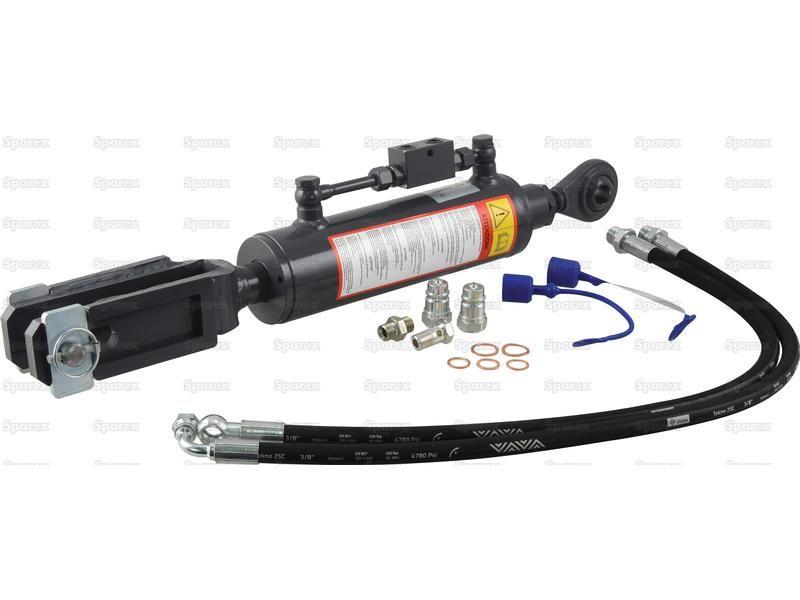 Hydraulic Levelling Box (Supplied with: Hoses), Min. Length: 680mm, Cylinder Bore: 80mm. for Kubota